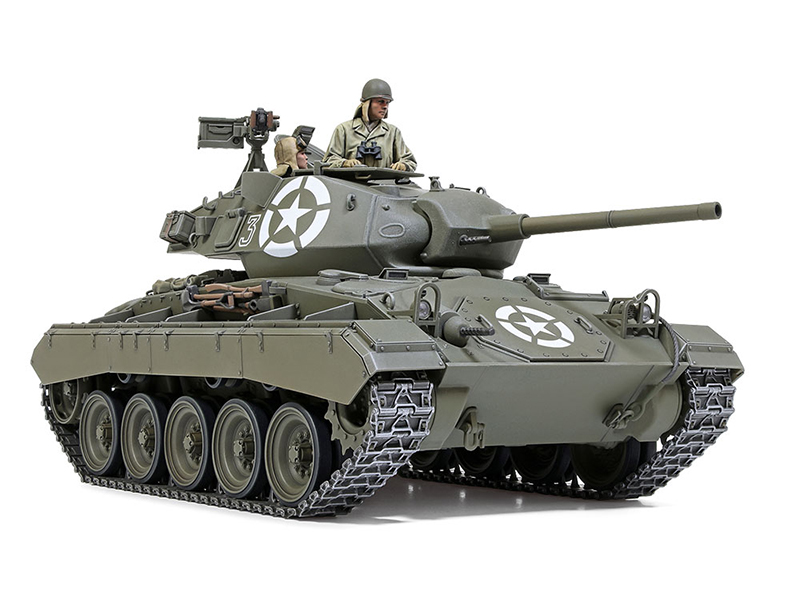 1/35 SCALE U.S. LIGHT TANK M24 CHAFFEE EUROPEAN THEATER