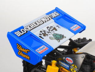 polycarbonate rear wing