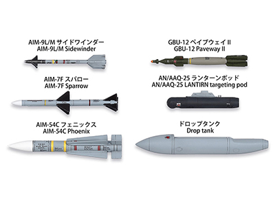 A full ordnance line-up