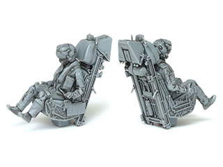  figure with HMD and ejection seat