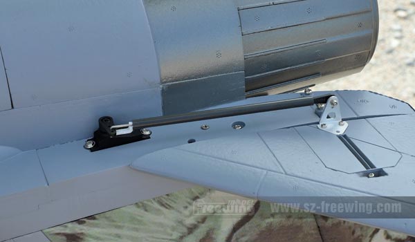 Install horizontal stabilizer