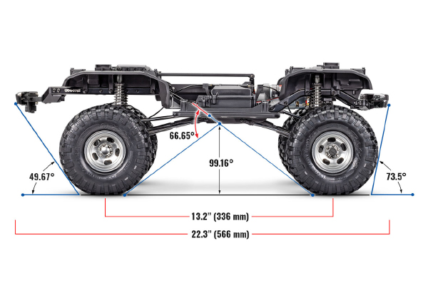 EXTENDED 336MM WHEELBASE