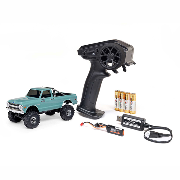 Axial 1/30 SCX30 Chevrolet K10 4X4 RTR Brushed Rock Crawler