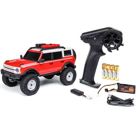 1/24 SCX24 Ford Bronco Red
