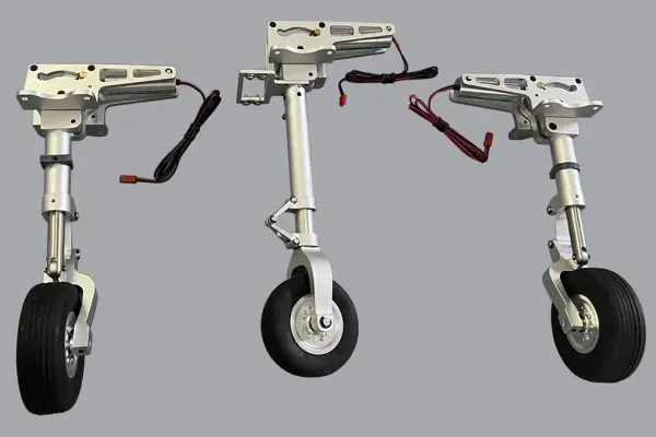 Included Electric Retracts with Oleo Struts