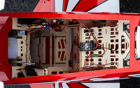 Laser-cut, lightweight balsa and plywood construction