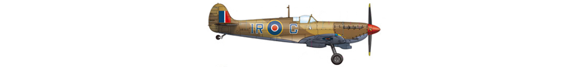 Spitfire MK.Vb/ Trop 1:32 83206 G244 Wing Comander Early 1943 Ian R Greed