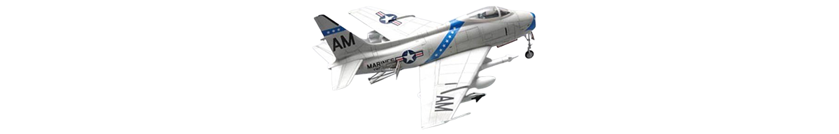 Hobbyboss 80312 FJ-4-Fury Fighter paint scheme