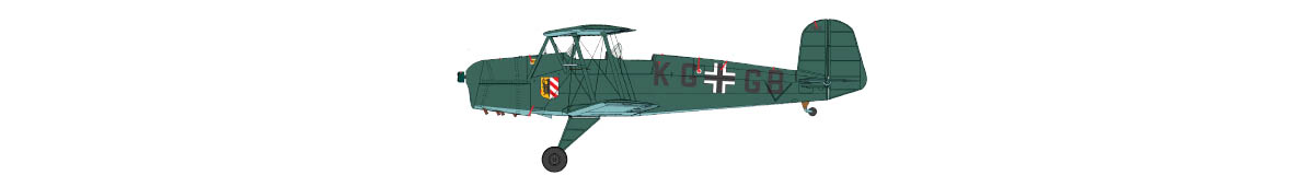 Bücker Bü 131D, 2./JG 54, Russia, Summer 1942