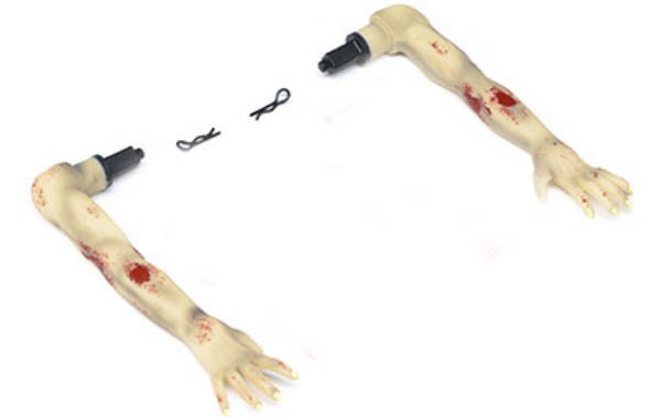 MOLDED RUBBER ARMS
