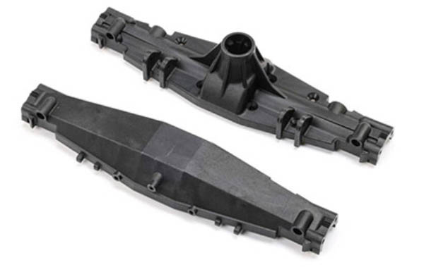 TWO-PIECE SOLID FRONT & REAR AXLE