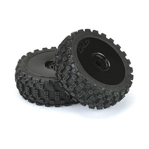  Badlands MX Tires Mounted on Black Velocity Wheels