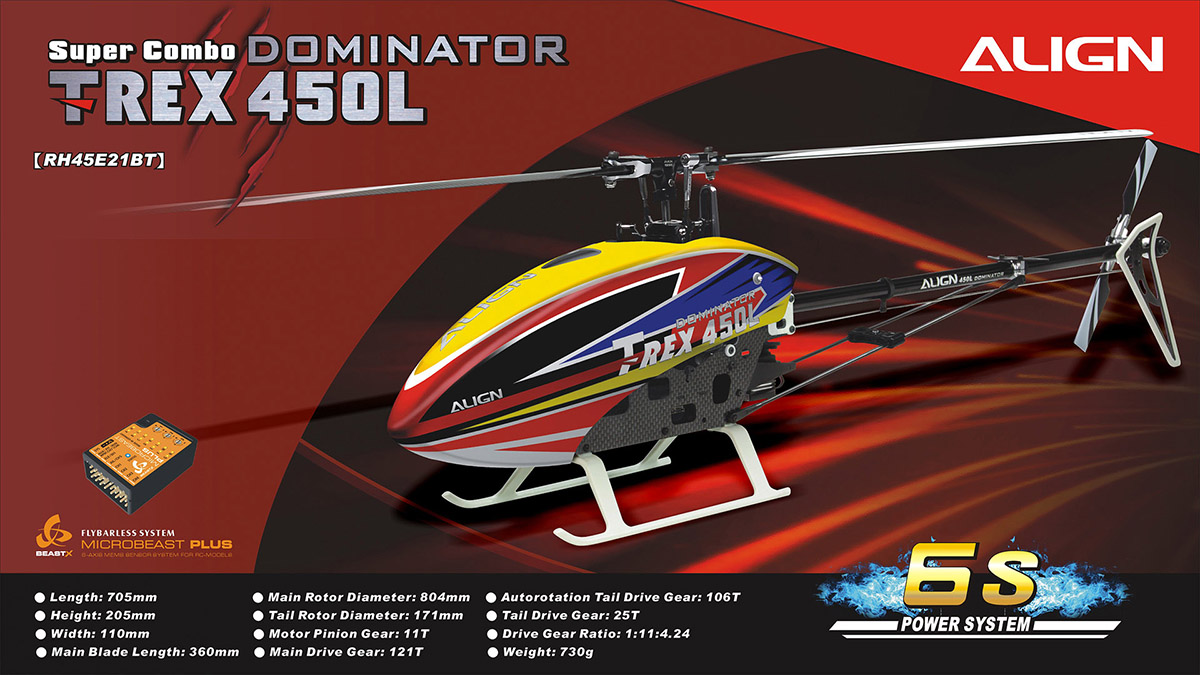 T-REX 450L Dominator