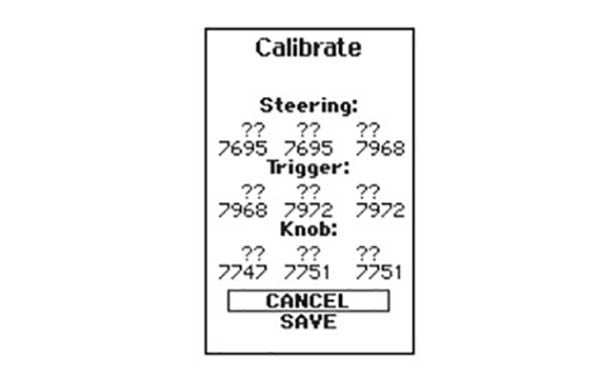 Wheel and Trigger Calibration