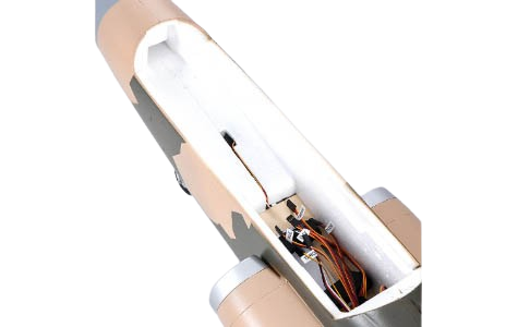 Spacious Battery Compartment