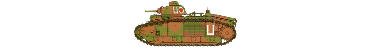 Tank Number 467 "Nivemais U", 2nd Section, 3rd Company, 37th Combat Tank