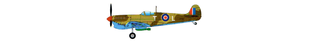 HobbyBoss 80213 Spitfire MK.Vb TROP RAF RAF 249 Sqn 1942 Paint Scheme