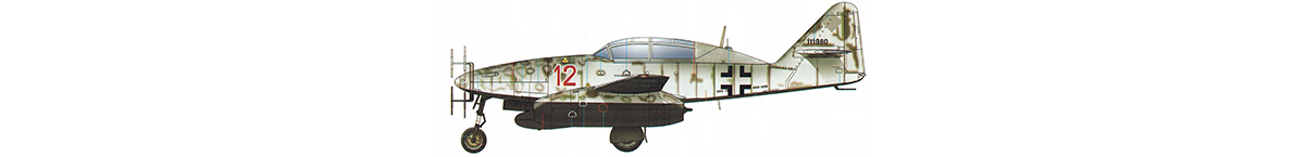 hobbyboss 80379 ME 262 B 1A 10njg 11 kommando welter paint scheme
