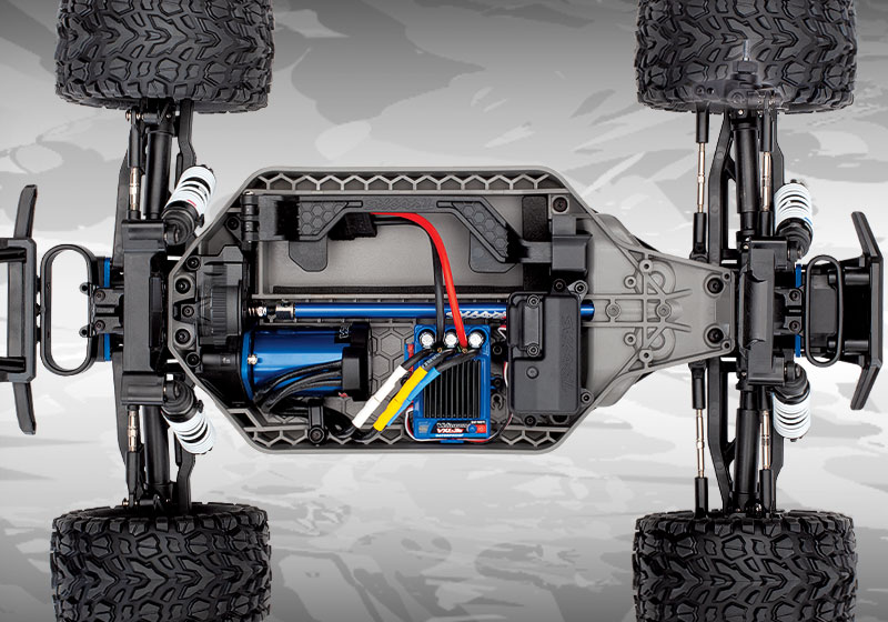 TRAXXAS Rustler 4X4 VXL RC Stadium Truck 670764 Traxxas