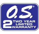 2 year warranty OS Engines