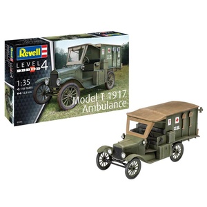 Revell 03285 Model T 1917 Ambulance 1 35 Scale Model I RCMA Model and Hobby Shop