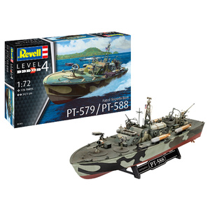 Revell 05165 Patrol Torpedo Boat PT-588 PT-579 PT 1/72 Model Scale