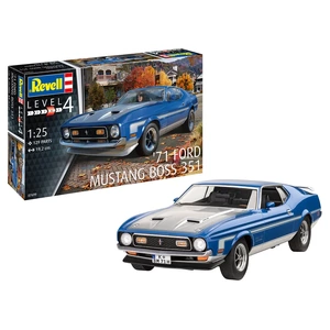 Revell 07699 '71 Ford Mustang Boss 351 1/25 Scale Plastic Model Kit