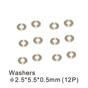 HBX 12029 Washers 5.5x2.5x0.5mm (12pcs)