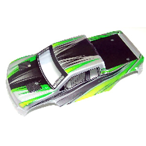 HBX 12081 Painted Truck Body (Green): Ground Crusher