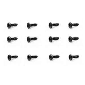HBX S138 Countersunk Self Tapping Screws 2.6x10mm (12pcs)