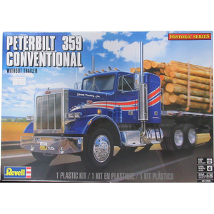 Revell 11506 Peterbilt 359 Conventional Tractor 1/25 Scale Model Plastic Kit