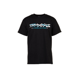 TRAXXAS 1373 Black Sliced Logo Tee 3XL