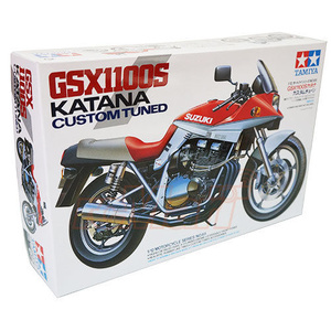 Tamiya 14065 Suzuki GSX1100S Katana "Custom Tuned" Motor Bike Model 1/12 Scale Model