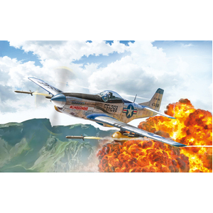 Italeri 1452 North American F-51D Mustang 1/72 Scale Model Kit