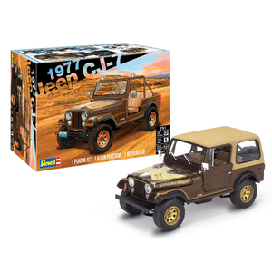 Revell 14547 77' Jeep CJ7 1/24 Scale Plastic Model Kit