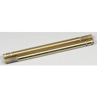 TRAXXAS 1664T: Shock shafts, hardened steel, titanium nitride coated (long) (2)