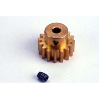 TRAXXAS 1687: Gear 16-T Pinion Brass