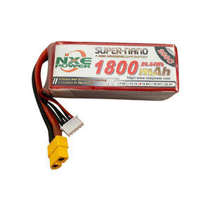 NXE 4S 14.8v 1800mAh 200C Soft Case LiPo Battery w/ XT60 Connector