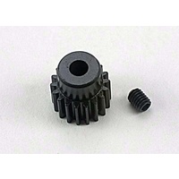 TRAXXAS 1918: Gear, 18-T pinion (48-pitch) / set screw