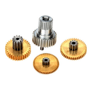 TRAXXAS 2082X: Gear set, metal (for 2080X micro waterproof servo)