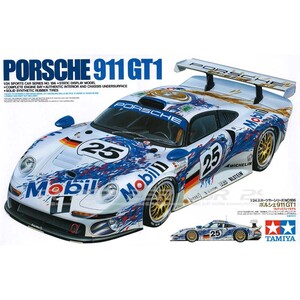 Tamiya 24186 Porsche 911 GT1 1:24 Scale Model Sports Car Series no.186