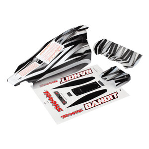 TRAXXAS 2420: Body, Bandit, ProGraphix w/ decal sheet