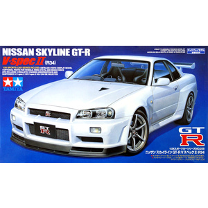 Tamiya 24258 - Nissan Skyline Gt-R (R34) V.Spec II 1/24 Scale Model