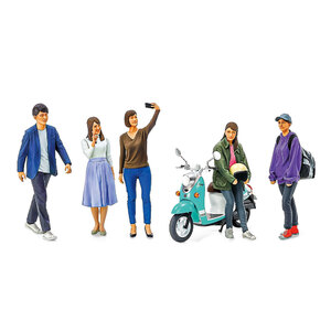 Tamiya 24356 Campus Friends Set II 1/24 Scale Model Sports Car Series no.356