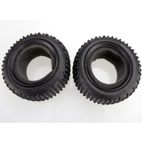 TRAXXAS 2470: Tires, Alias 2.2'' (rear) (2)/ foam inserts