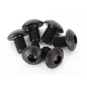 Traxxas 2515: Screws, 3x4mm button-head machine (hex drive) (6)