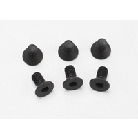 TRAXXAS 2534: Screws, 3x6mm countersunk machine (6) (hex drive)