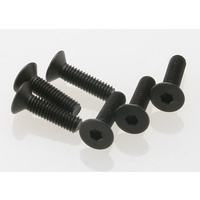 TRAXXAS 2546: Screws, 4x15mm countersunk machine (hex drive) (6)