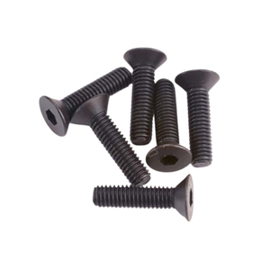 TRAXXAS 2552: Screws, 3x12mm countersunk machine (6) (hex drive)