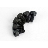 TRAXXAS 2554: Screws, 3x6mm cap-head machine (hex drive) (6)